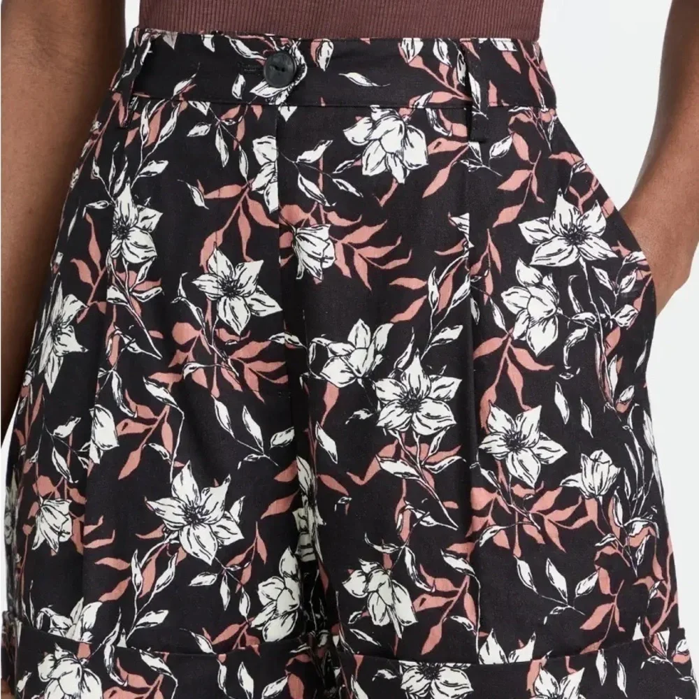 NWT Rag & Bone Ivy Printed Linen Shorts Size 0 - Picture 8 of 15